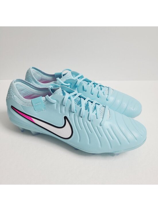 NEW Nike Tiempo Legend 10 Elite FG Soccer Cleats DV4328-401 Size 8 Blue main image 5